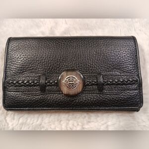 Brighton Black Textured Wallet